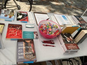 Table at the Brooklyn Book Festival 2018