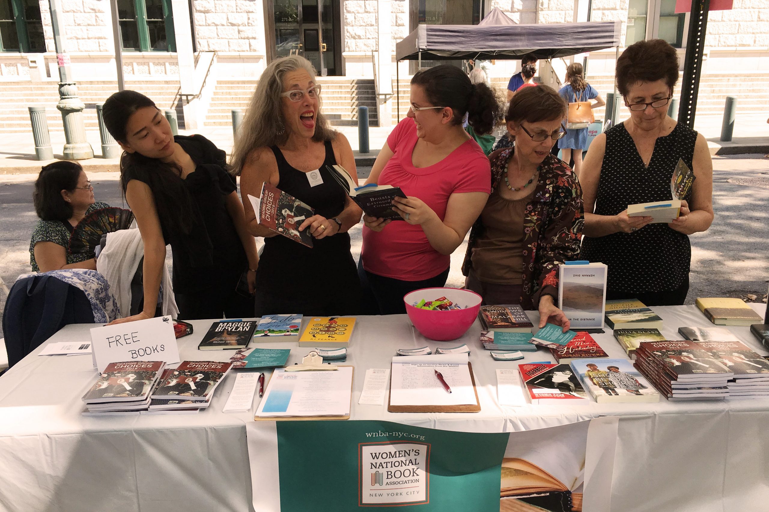 The WNBA Booth at Brooklyn Book Festival 2018 Feature